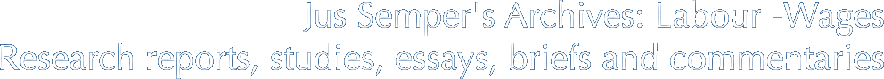 Jus Semper's Archives: Labour -Wages 