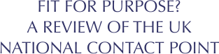 FIT FOR PURPOSE? A REVIEW OF