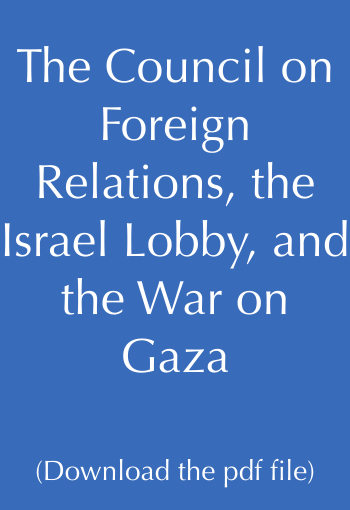  The Council on Foreign Relations,