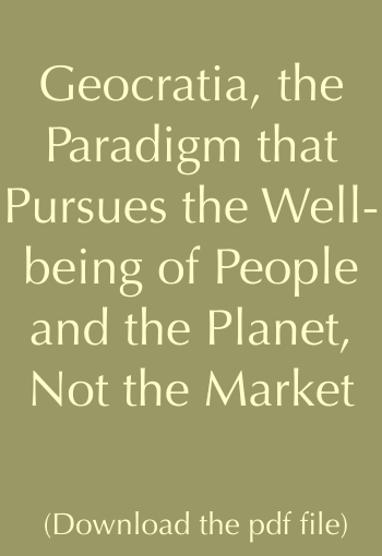  Geocratia, the Paradigm that Pursues