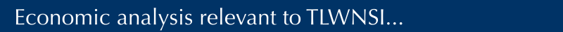 Economic analysis relevant to TLWNSI...